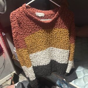 Colorblock Women Sweater